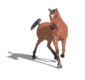 精品动物模型  马 (9)